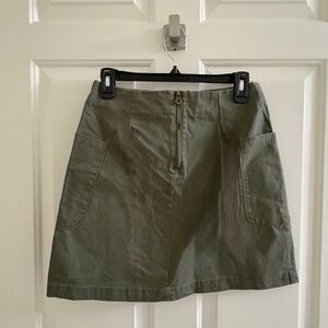 A New Day Olive Green Utility Skirt – Size 4